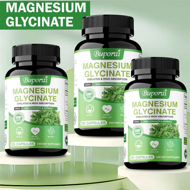 Magnesium Glycinate Capsule - جليسينات المغنيسيوم - يساعد على النوم