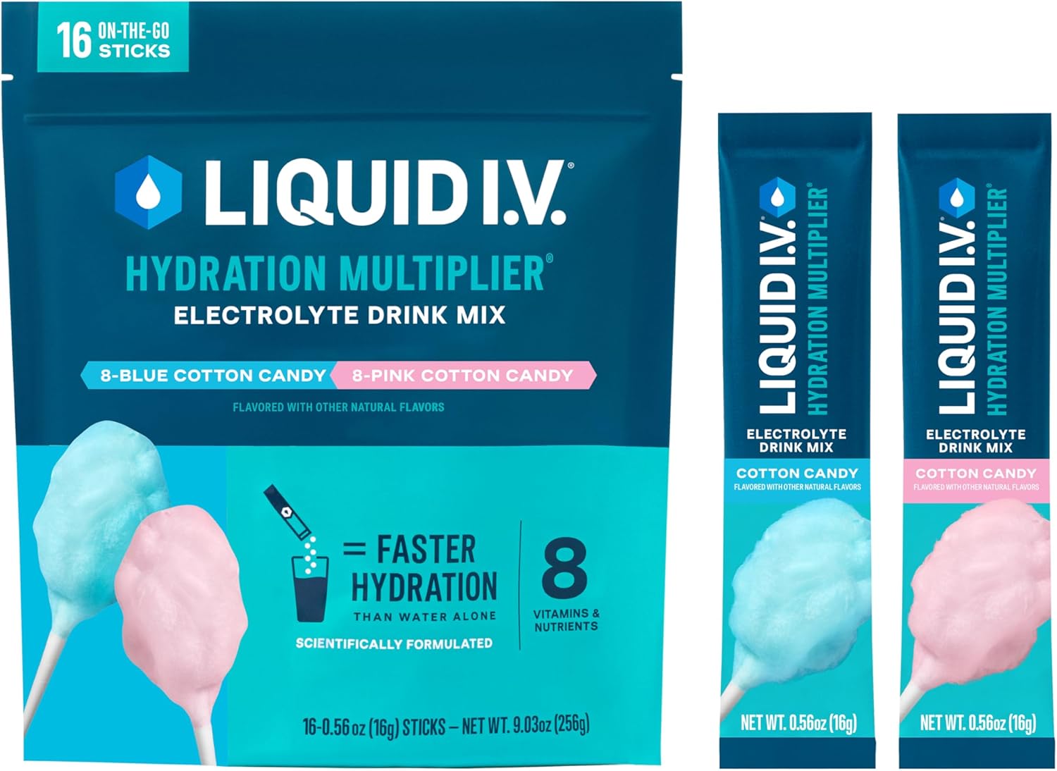 Electrolyte Powder Pack - سائل للحقن الوريدي ® مضاعف الترطيب