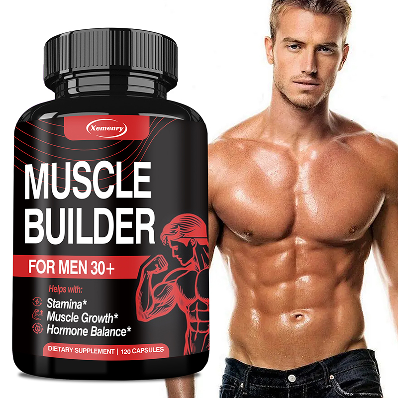 Ashwagandha Extract Root - منشئ العضلات للرجال 30+ - يعزز
