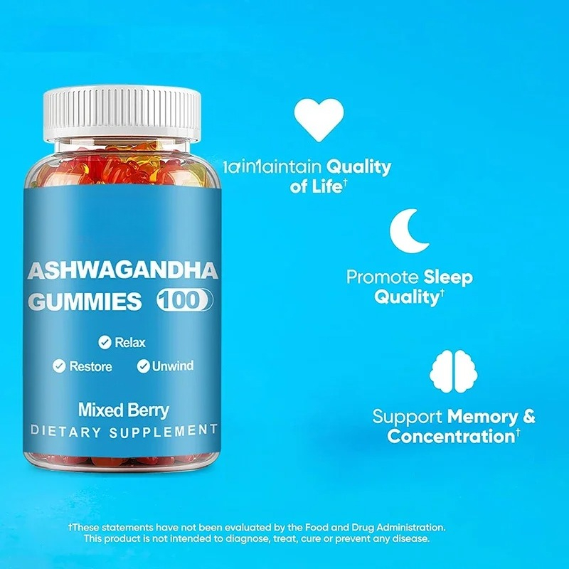 حلوى الأشواغاندا - تخفف التوتر - مراجعة Ashwagandha Extract Root وسعره
