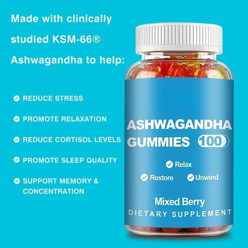 حلوى الأشواغاندا - تخفف التوتر - مراجعة Ashwagandha Extract Root وسعره