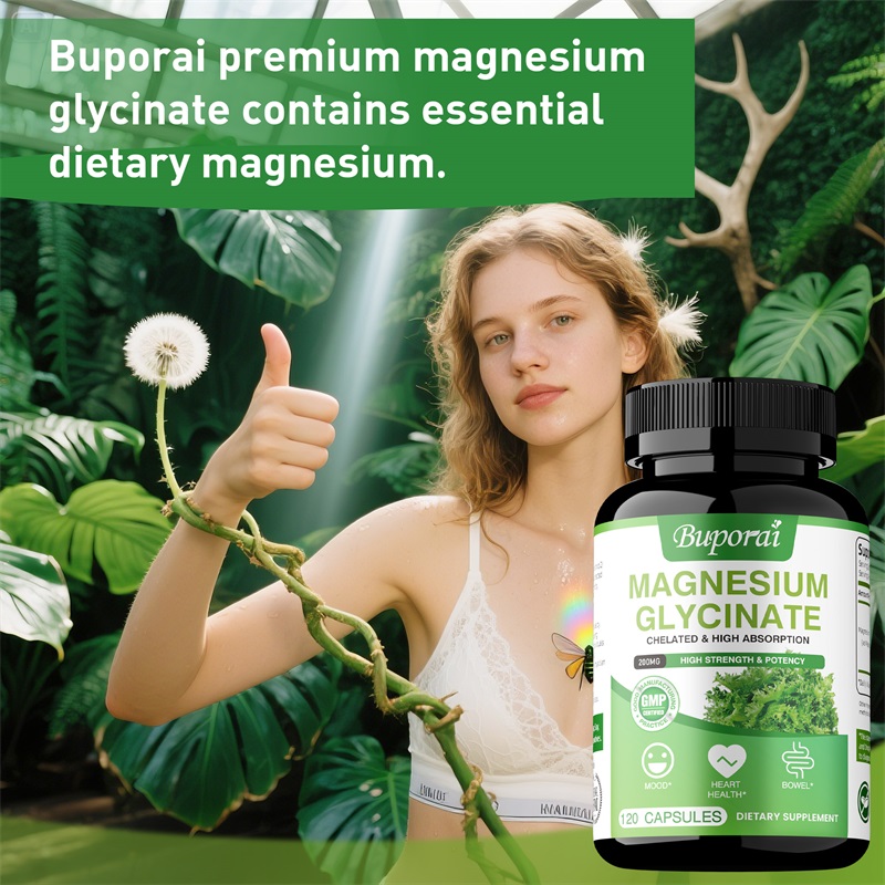 جليسينات المغنيسيوم - يساعد عل - مراجعة Magnesium Glycinate Capsule وسعره