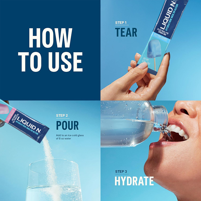 مضاعف الترطيب - حلوى القطن - م - مراجعة Electrolyte Powder Pack وسعره