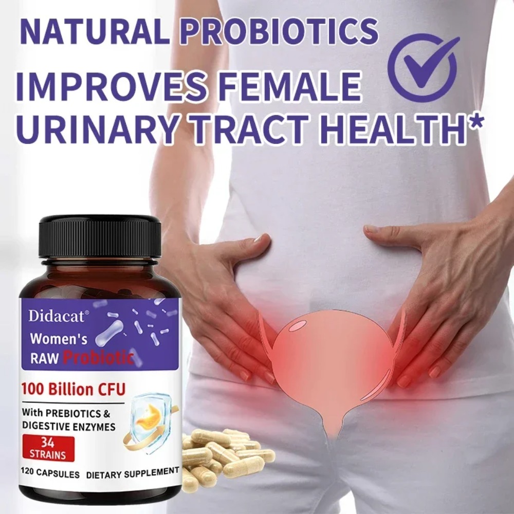 كبسولات البروبيوتيك الخام للنس - مراجعة Probiotics Women Health وسعره
