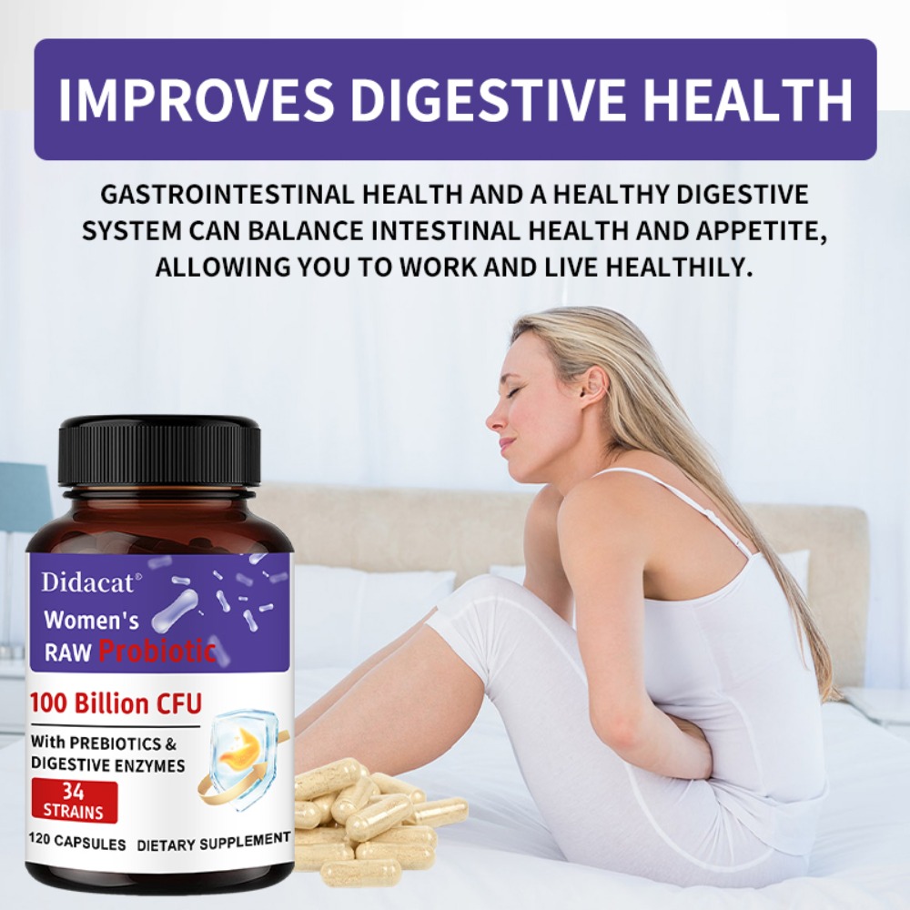 كبسولات البروبيوتيك الخام للنس - مراجعة Probiotics Women Health وسعره