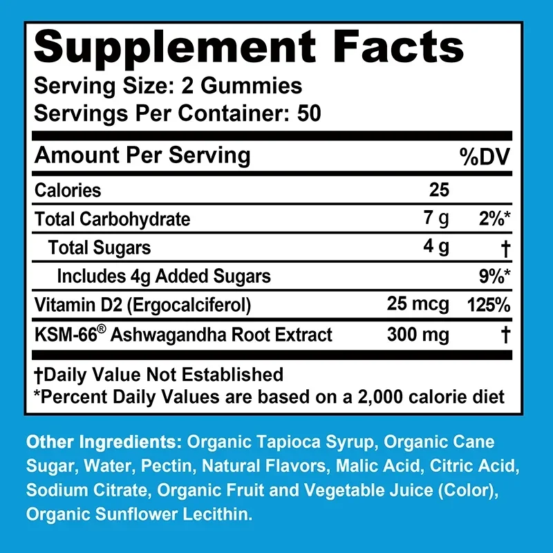 حلوى الأشواغاندا - تساعد في اس - مراجعة Ashwagandha Extract Root وسعره