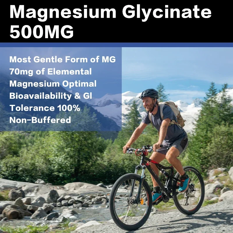 مغنيسيوم جلايسينات 500 ملغ - م - مراجعة Magnesium Glycinate Capsule وسعره