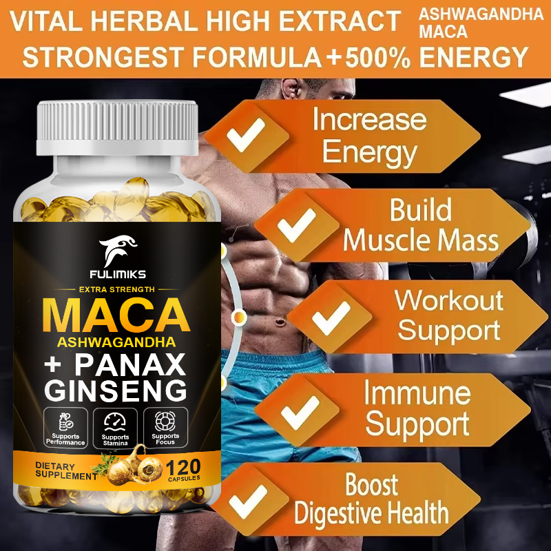 مزيج الماكا الثلاثي مع الجينسن - مراجعة Ashwagandha Extract Root وسعره