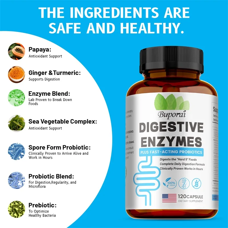 مكمل الإنزائمات الهضمية - صحة  - مراجعة Probiotics Women Health وسعره