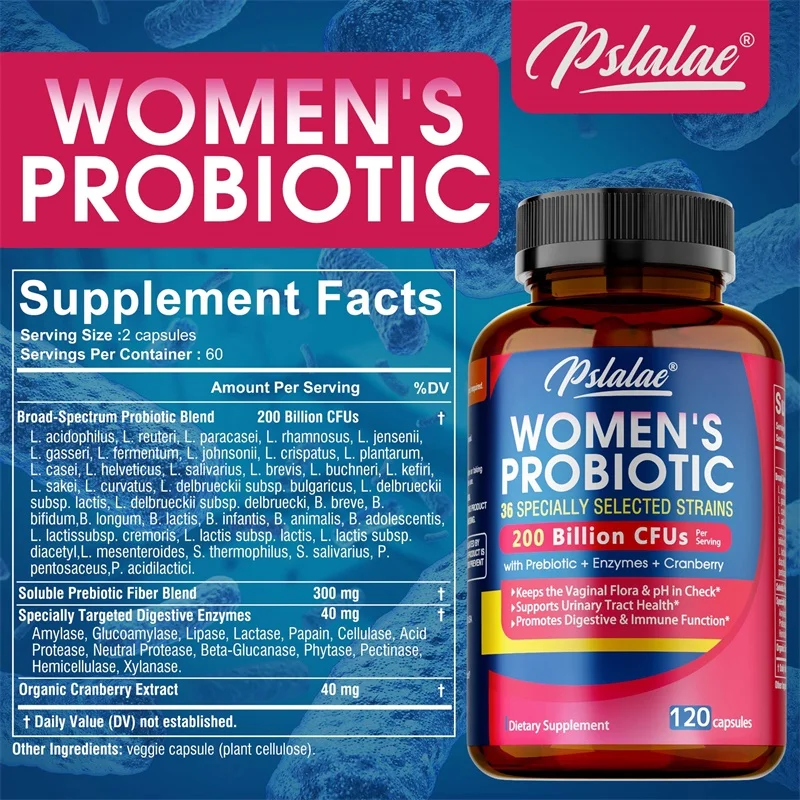 البروبيوتيك للنساء - مع البريب - مراجعة Probiotics Women Health وسعره