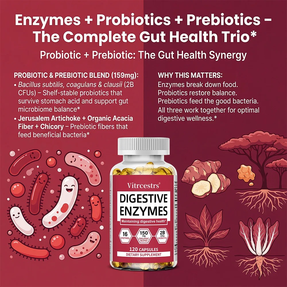 كبسولات مكملات الإنزيمات الهاض - مراجعة Probiotics Women Health وسعره