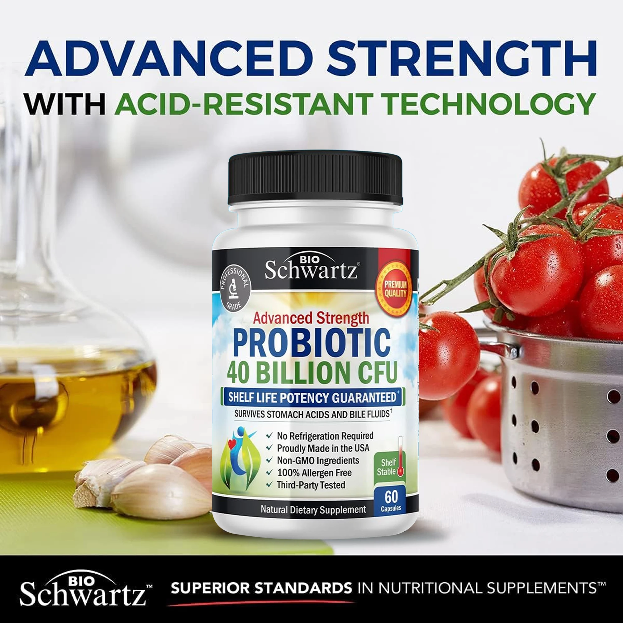 قوة متقدمة بروبيوتيك 40 مليار  - مراجعة Probiotics Women Health وسعره