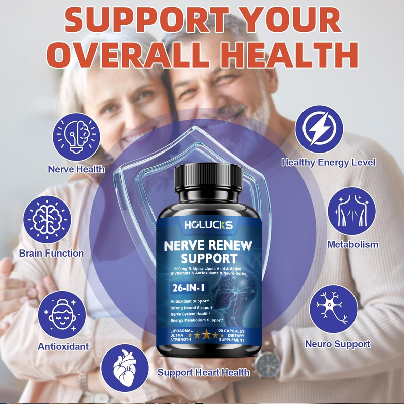 كبسولات بريميوم لتجديد الأعصاب - مراجعة Magnesium Glycinate Capsule وسعره