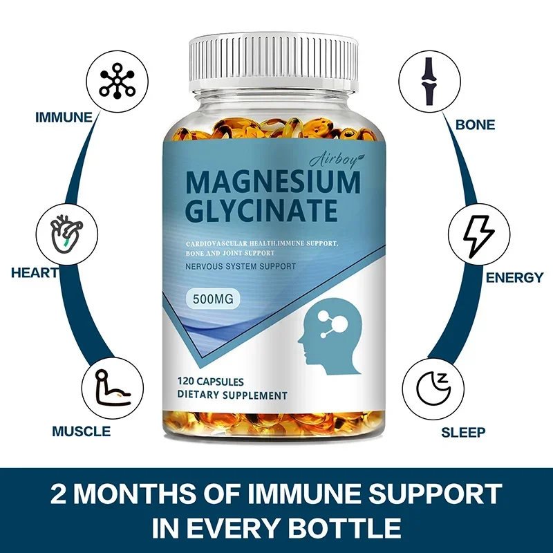 جليسينات المغنيسيوم - تحسين ال - مراجعة Magnesium Glycinate Capsule وسعره