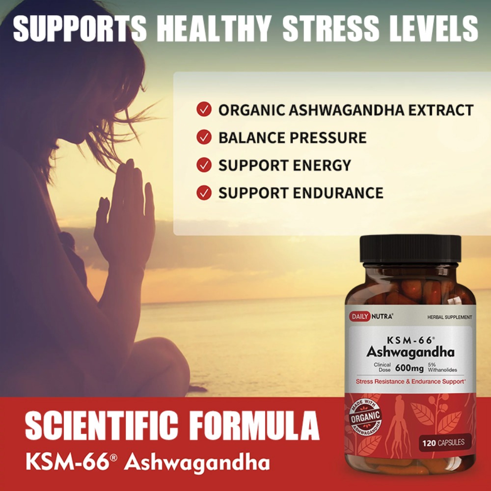 مستخلص جذور الأشواغاندا العضوي - مراجعة Ashwagandha Extract Root وسعره
