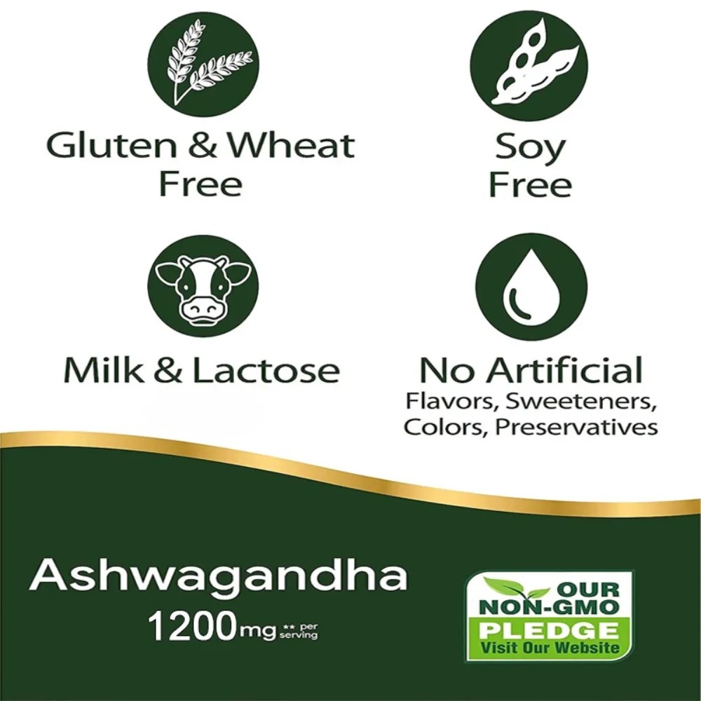 مستخلص جذور الأشواغاندا العضوي - مراجعة Ashwagandha Extract Root وسعره