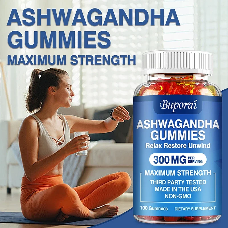 أقراص أشواغاندا - تخفف التوتر، - مراجعة Ashwagandha Extract Root وسعره