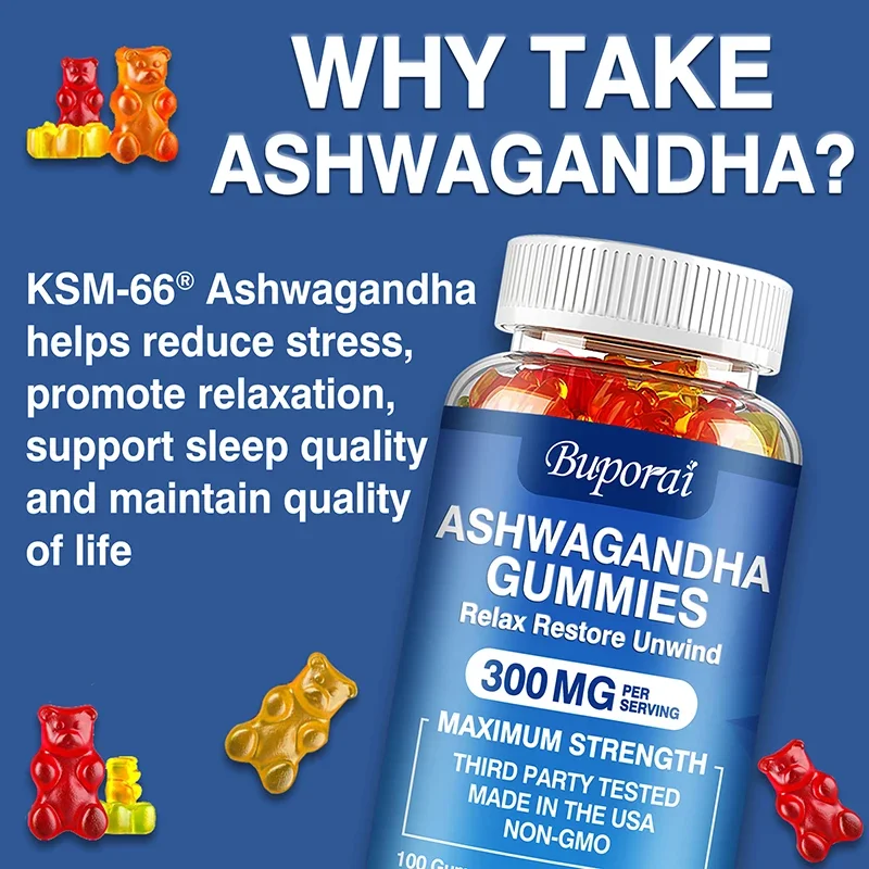 أقراص أشواغاندا - تخفف التوتر، - مراجعة Ashwagandha Extract Root وسعره
