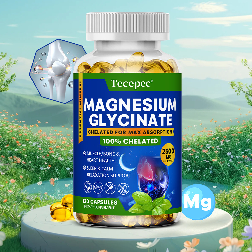 كبسولات جليسينات المغنيسيوم 25 - مراجعة Magnesium Glycinate Capsule وسعره